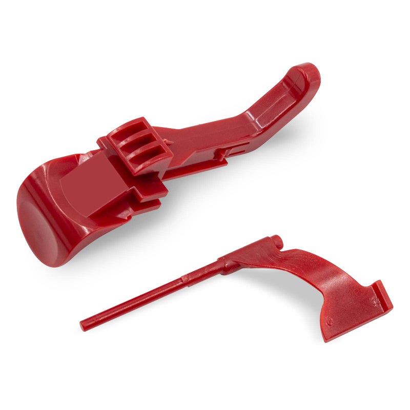 SuperDi Vacuum Cyclone Red Canister Button Release Catch Clips Replacement for Dyson DC41,DC41 Animal,DC41 Animal UK,DC43,DC55,DC65 - Image 1